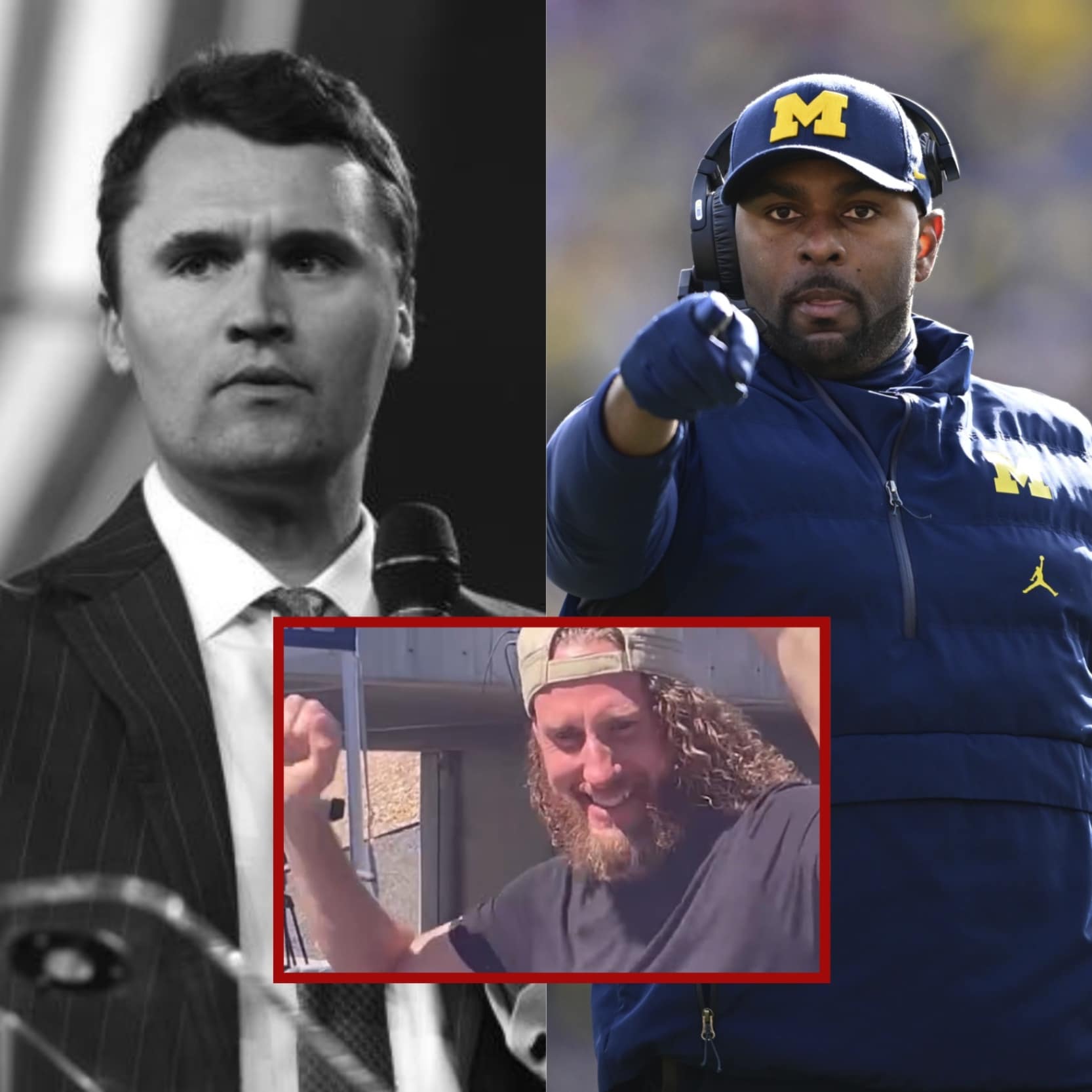 “Zero Tolerance Unleashed!”: Sherrone Moore Bans Team Member for Life Over Charlie Kirk Mockery