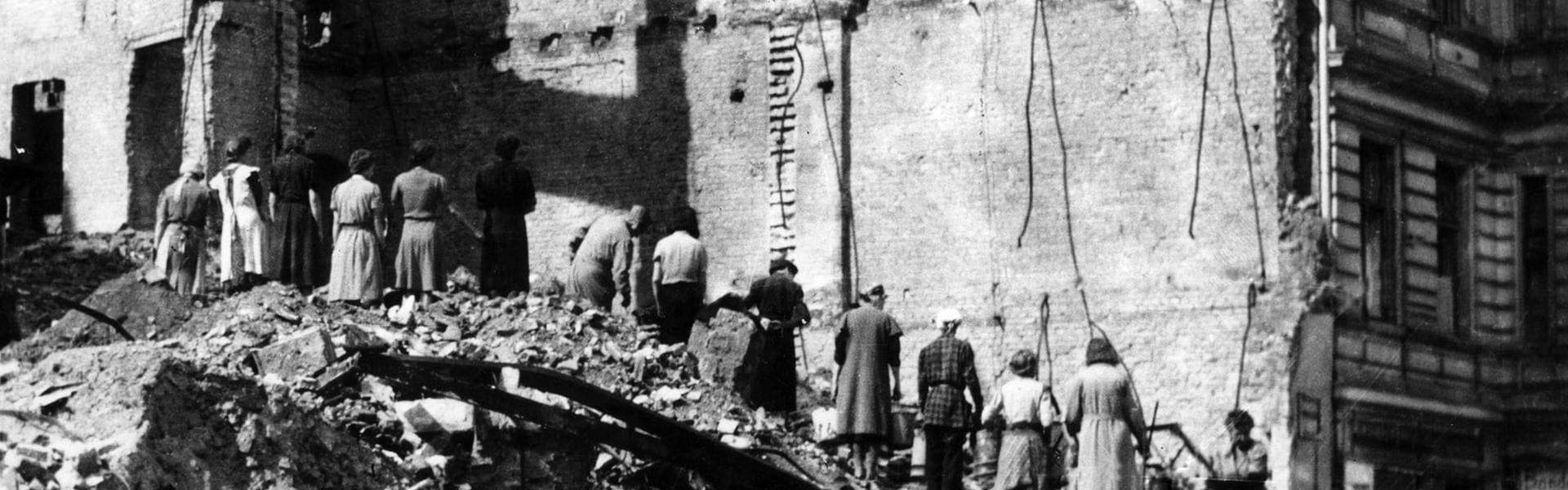 Wer Deutschland wirklich vom Schutt befreite