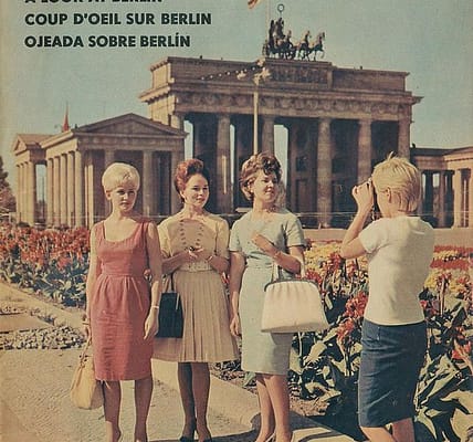 Berlin 1957 – 1960 Farbe – Berlin Ost & West vor dem Mauerbau – Berlin Ost & West ohne Mauer.