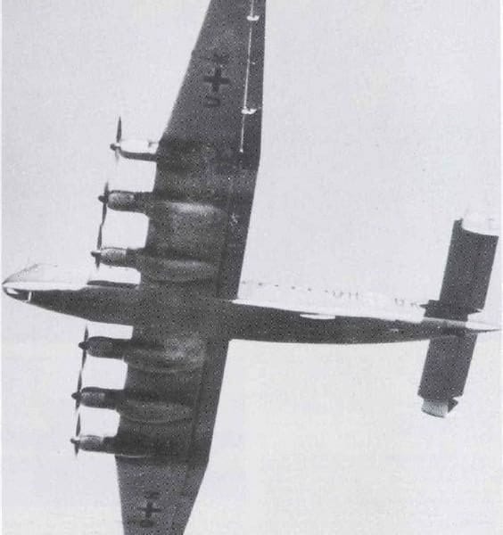 Der riesige Junker Ju 390 war ein deutscher Versuch