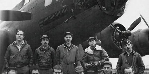 Das Besatzungsmitglied, das darum bat, aus der B-17 geworfen zu werden