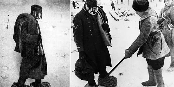 Deutscher Soldat im eisigen Inferno: Überlebenskampf an der Winterfront.