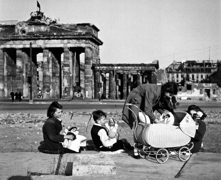 Fotos von Berlin am Ende des Krieges 1945